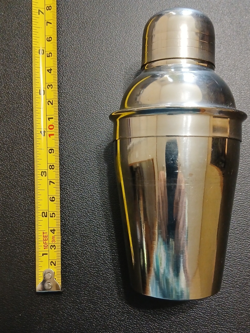 Mini Stainless Steel Cocktail Shaker - Silver